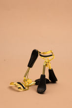 Load image into Gallery viewer, Bright, open eyes start here! The DARCYMM #CURLPOWER LASH CURLER is the perfect combination of function and style. Mascara only does half the job. The lash curler is an essential beauty tool for eyes that pop. This tool is the most inexpensive way to make lashes look instantly longer. Eyes will look more feminine, awake, and open when lashes are curled. The #CURLPOWER LASH CURLER will curl even the most stubborn lashes in seconds.