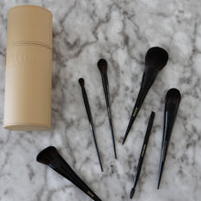 Load image into Gallery viewer, NEW! 6-PIECE BRUSH SET + TRAVEL CASE
